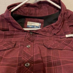 Long sleeve Dri-Fit button up